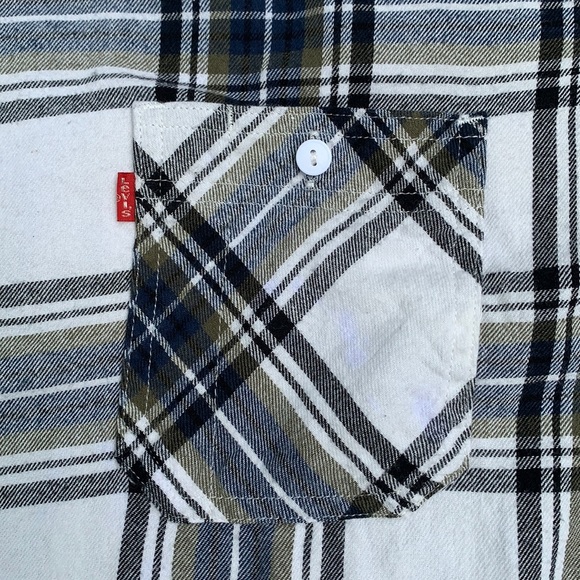 Levi’s Plaid Button-down Shirt, L - Picture 3 of 9